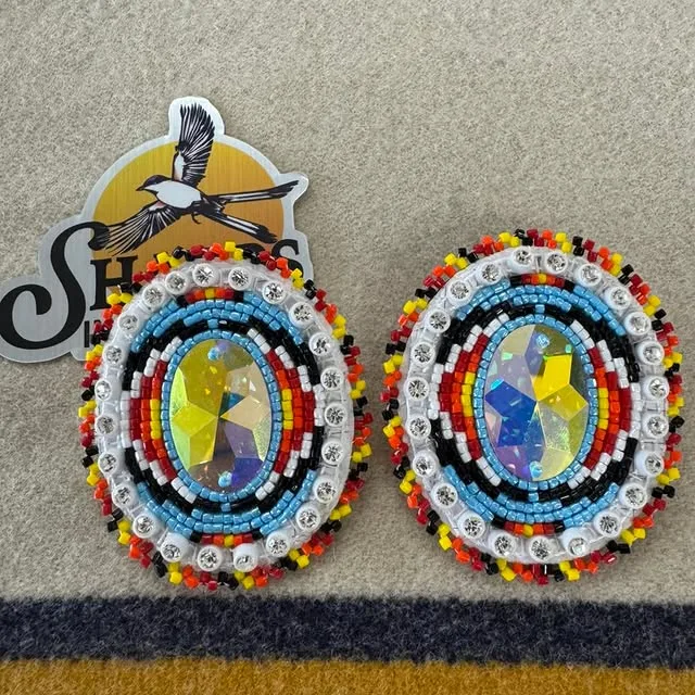 A fresh round of beaded earrings have arrived at Sharps!