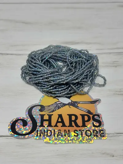 9/0 Tri Cut 505-T Transparent Grey AB