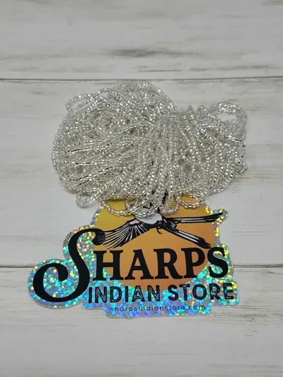 10/0 Seed Bead 412 AB Silverlined Crystal
