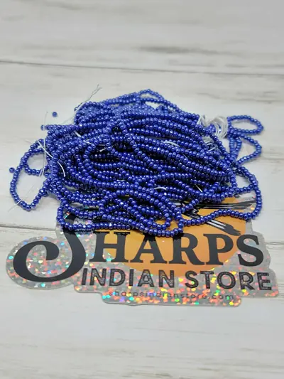 11/0 Cut Beads 376 Royal Blue Luster