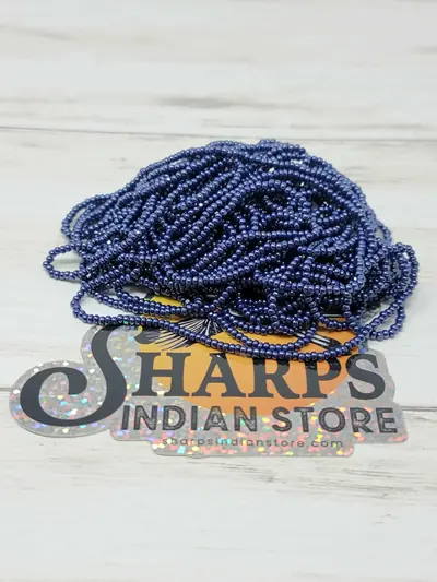 11/0 Cut Bead 378 Navy Blue Luster