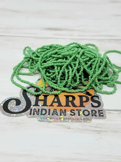 11/0 Cut Bead 182 Opaque Green