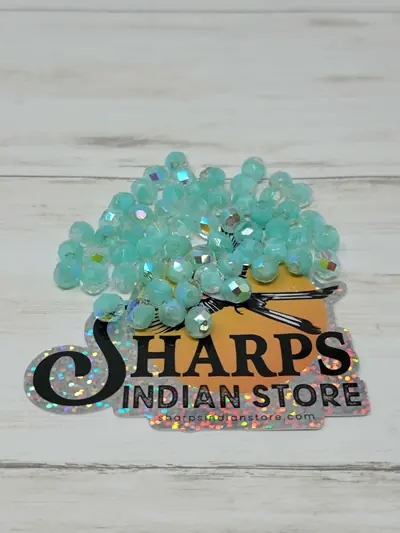 8MM CRYSTAL MINT AB