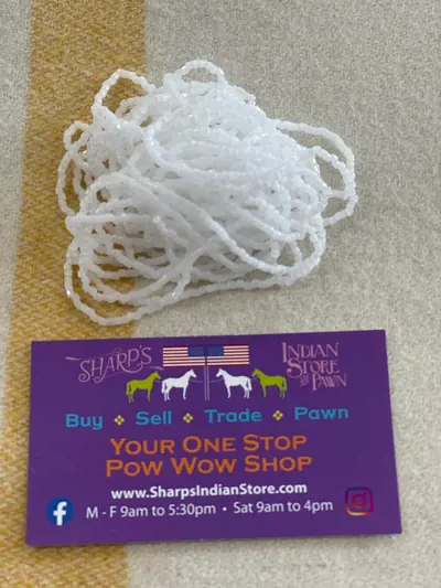 9/0 TRI CUT 210 OPAL WHITE