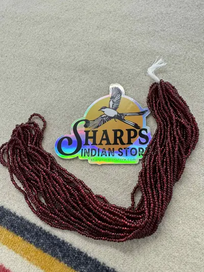 10/0 SEED BEAD #446 SILVERLINED GARNET
