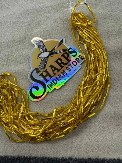 Size 3 Bugle Beads #531 Orange