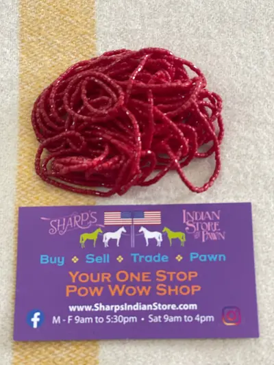 9/0 TRI CUT 146 OPAQUE DARK RED
