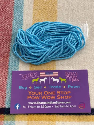 9/0 TRI CUT 162 LIGHT TURQUOISE BLUE