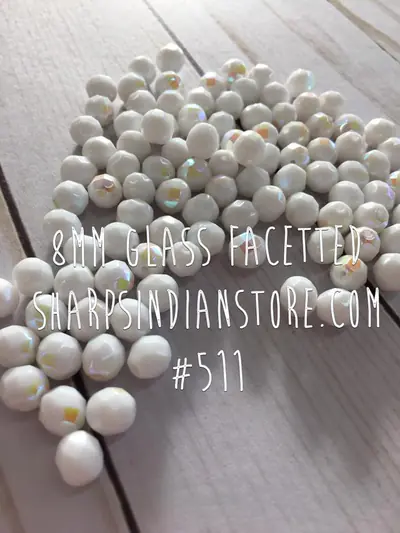 8MM 8FC511 CHALK WHITE AURORA BOREALIS