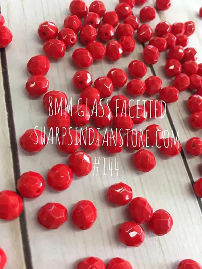 8MM 8FC144 OPAQUE MEDIUM RED