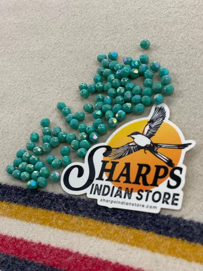 6MM 585-OP TURQUOISE GREEN AB