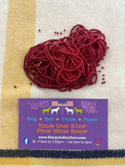 10/0 SEED BEAD 10SB146 OPAQUE DARK RED