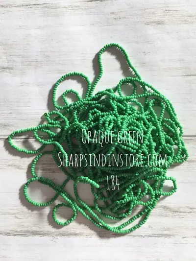 10/0 SEED BEAD 10SB184 OPAQUE GREEN