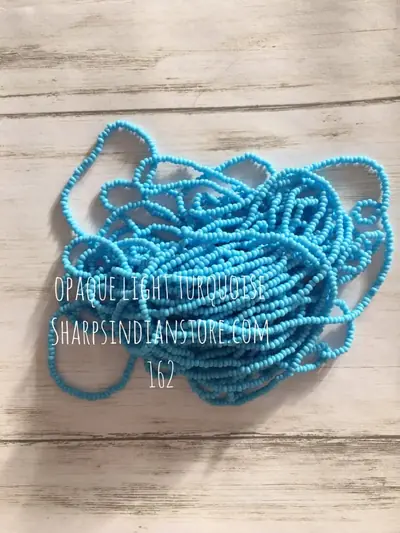 10/0 SEED BEAD 10SB162 OPAQUE LIGHT TURUQOISE
