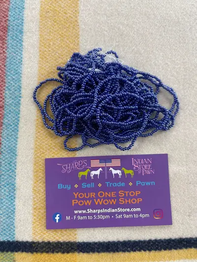 10/0 SEED BEAD 10SB376 ROYAL BLUE LUSTER