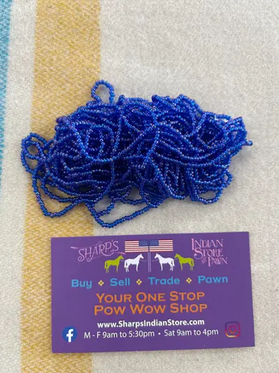 10/0 SEED BEAD 10SB568 TRANSPARENT CAPRI BLUE AB