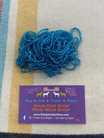 10/0 SEED BEAD 10SB466 SILVERLIND DK AQUA