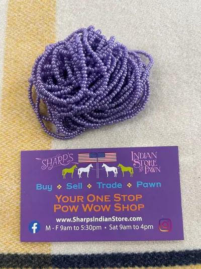10/0 SEED BEAD 10SB997-D SILK BLUE VIOLET