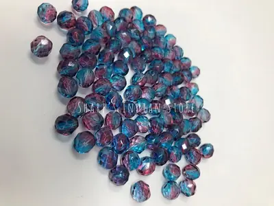 8MM TRANSPARENT AMETHYST AQUA