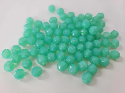 8MM OPAQUE PERIDOT OPAL