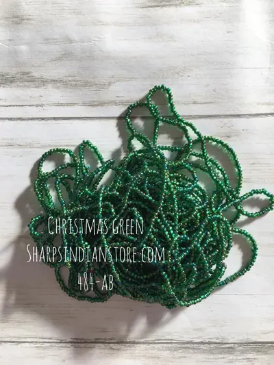 11 SEED 11SB584-T TRANSPARENT CHRISTMAS GREEN AB
