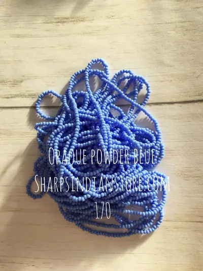 11 SEED BEAD 11SB170 OPAQUE POWDER BLUE