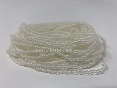 8/0 SEED BEAD #212 TRANSPARENT CRYSTAL