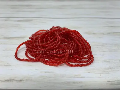 13 CUT 244 TRANSPARENT RED
