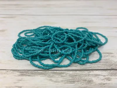 13 CUT 185 OPAQUE TURQUOISE GREEN