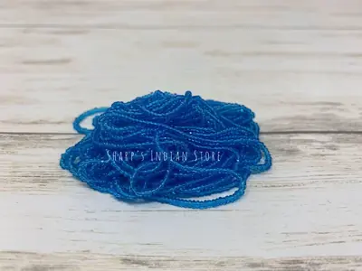 13 CUT 263 TRANSPARENT AQUA BLUE