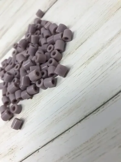 6MM TILE BEAD PURPLE