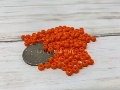 5/0 SEED BEAD ORANGE