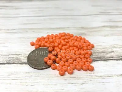 5/0 SEED BEAD CORAL