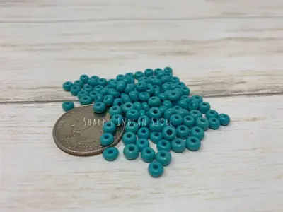 5/0 SEED BEAD TURQUOISE GREEN