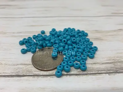 5/0 SEED BEAD TURQUOISE BLUE