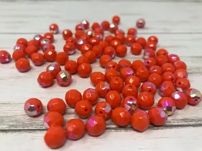 8MM OPAQUE ORANGE AB