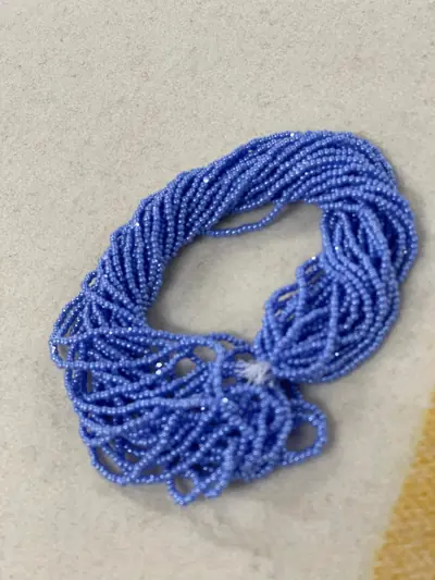 11/0 CUT BEAD #370-C POWDER BLUE