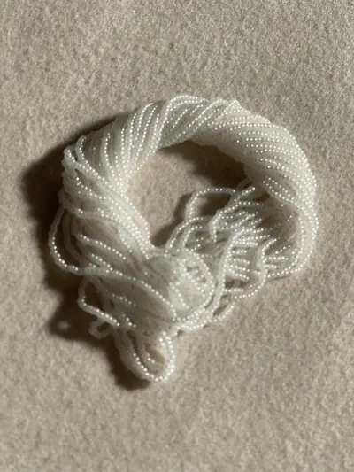 10/0 SEED BEAD #612 PEARL
