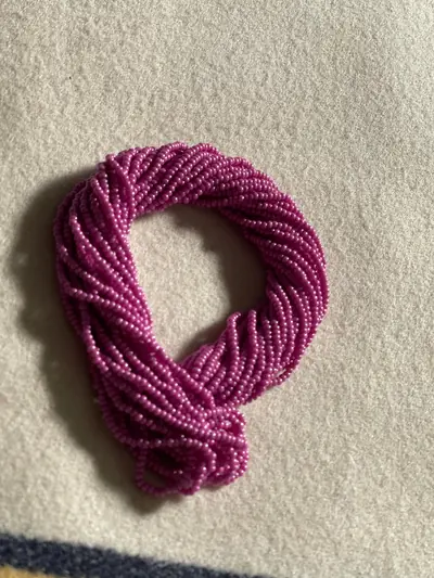 10/0 SEED BEAD #197-TS COATED SPHINX PURPLE
