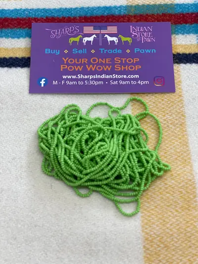 12/0 SEED BEAD #181 AVOCADO