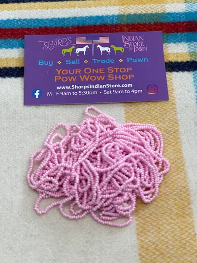 12/0 SEED BEAD #6195 CHALK PINK