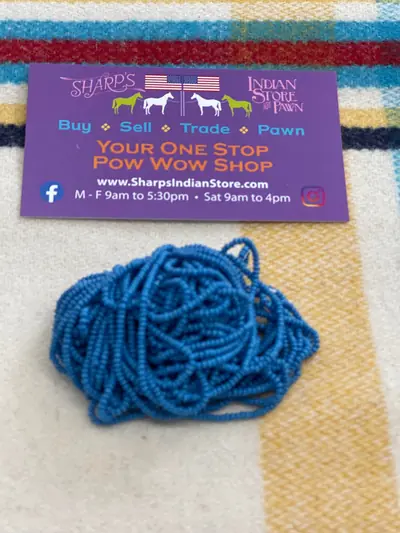 12/0 SEED BEAD #168 SLATE BLUE