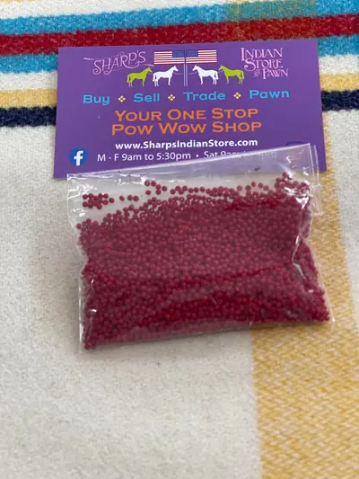 12/0 SEED BEAD #146 DARK RED