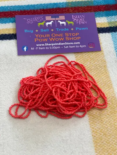 12/0 SEED BEAD #65 CORAL