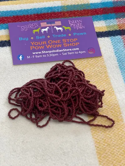 12/0 SEED BEAD #154 OPAQUE RUST