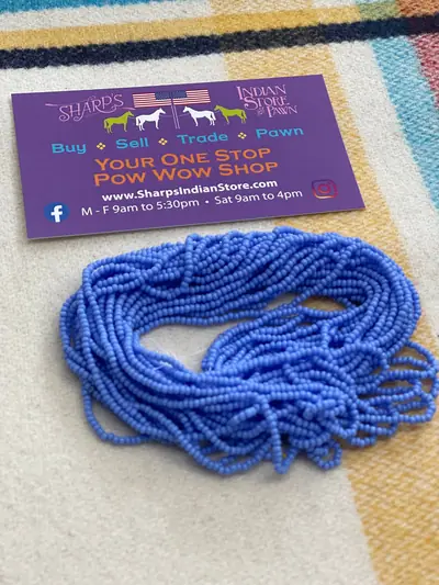 12/0 SEED BEAD #170 LIGHT BLUE