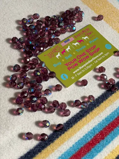 8MM DARK AMETHYST AB