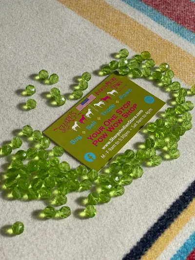 8MM PERIDOT
