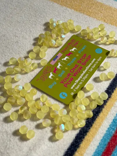 8MM LIGHT YELLOW MATTE AB