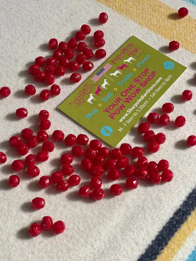 8MM #240-8 OPAQUE DK RED